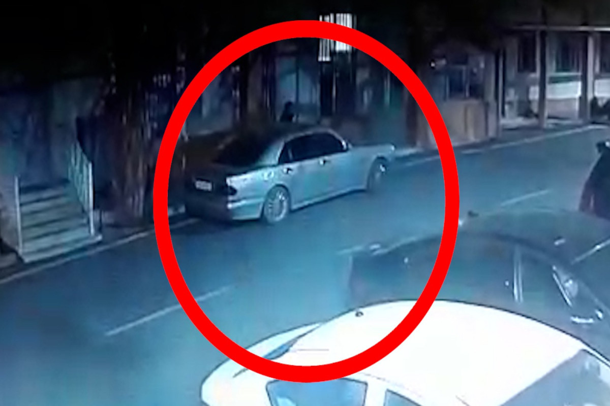 Bakıda sərxoş halda 6 avtomobilə ziyan vuran şəxs saxlanılıb - VİDEO 