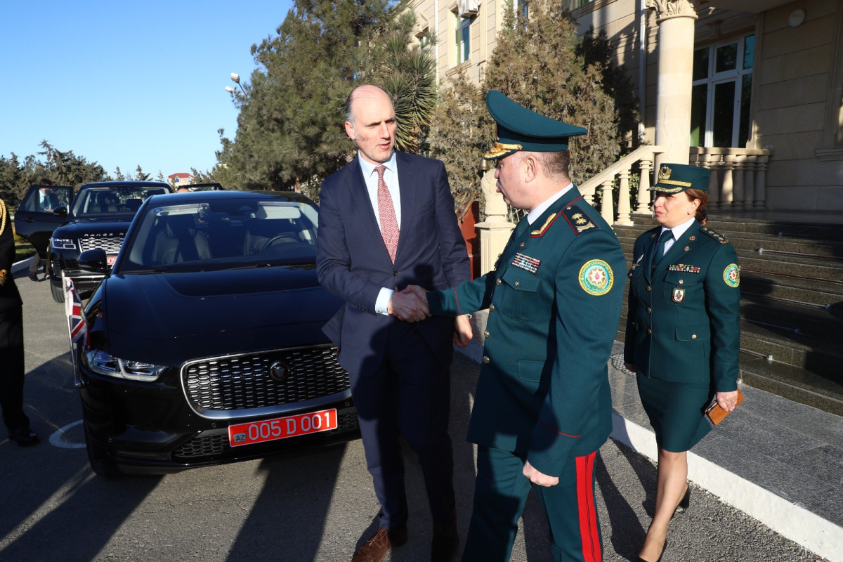Azərbaycanla Britaniya arasında sərhəd təhlükəsizliyi müzakirə olunub - FOTO 