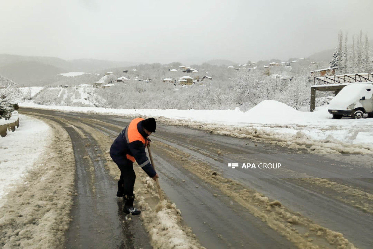 Sulu qar, qar yağacaq, yollar buz bağlayacaq - XƏBƏRDARLIQ 