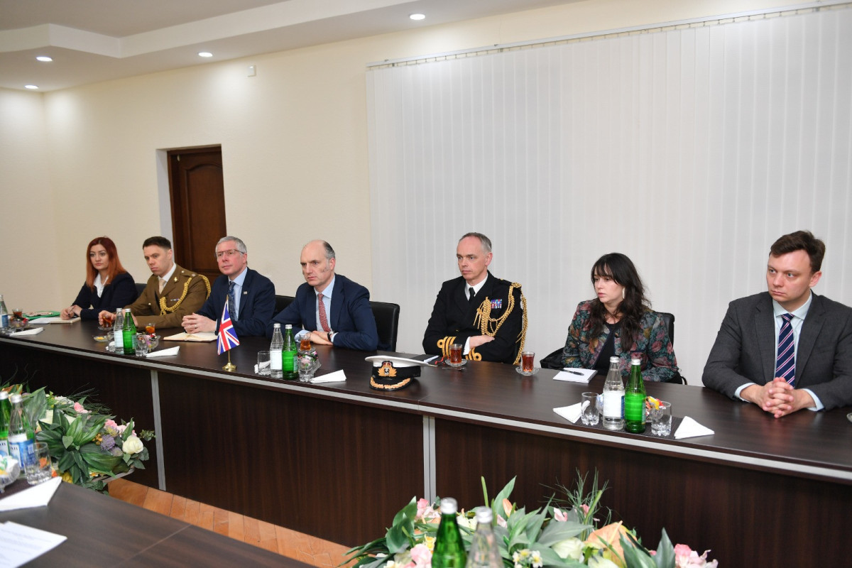 Azerbaijan and Britain discuss border security issues-PHOTO 
