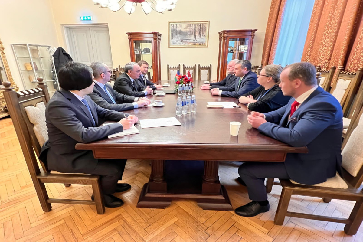Azərbaycan və Latviya prokurorluqları arasında memorandum imzalanması müzakirə olunub - FOTO 