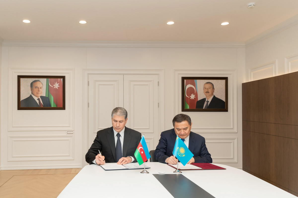 Azərbaycan və Qazaxıstan Daxili İşlər nazirlikləri arasında memorandum imzalanıb