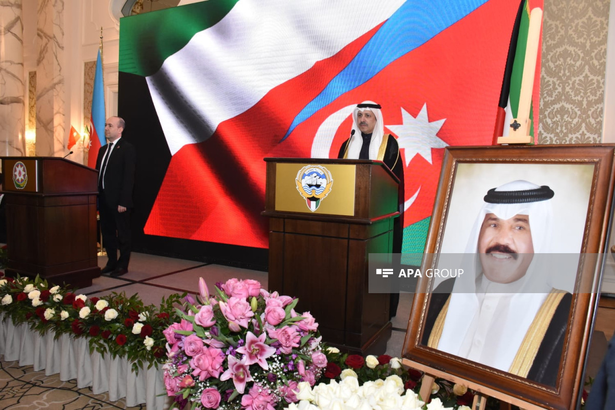 В Баку состоялось мероприятие по случаю 62-го Национального дня и 32-го Дня спасения Кувейта -ФОТО 