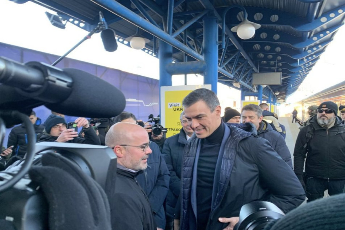 İspaniya Baş naziri Kiyevdədir - FOTO 
