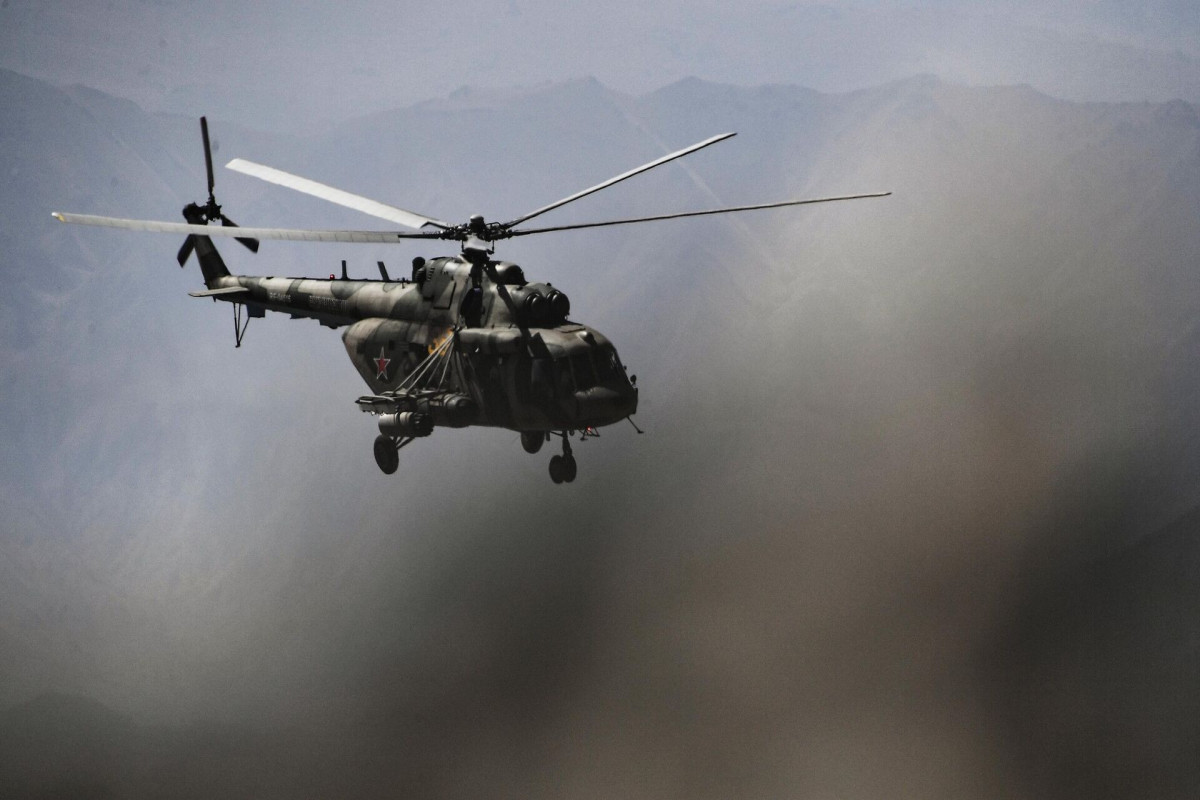 Qazaxıstanda helikopter qəzaya uğrayıb, 4 nəfər ölüb