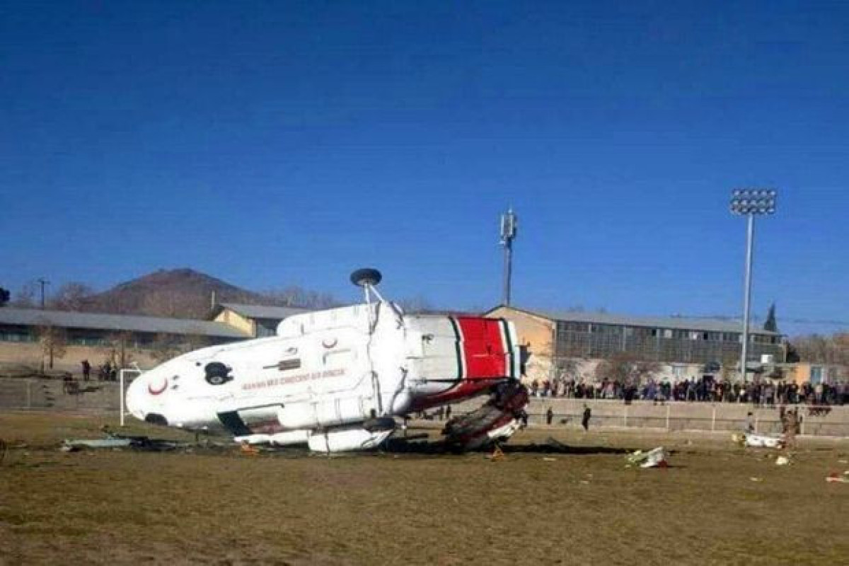 Helikopter qəzasına uğrayan İranın idman nazirinin beyninə qan sızıb