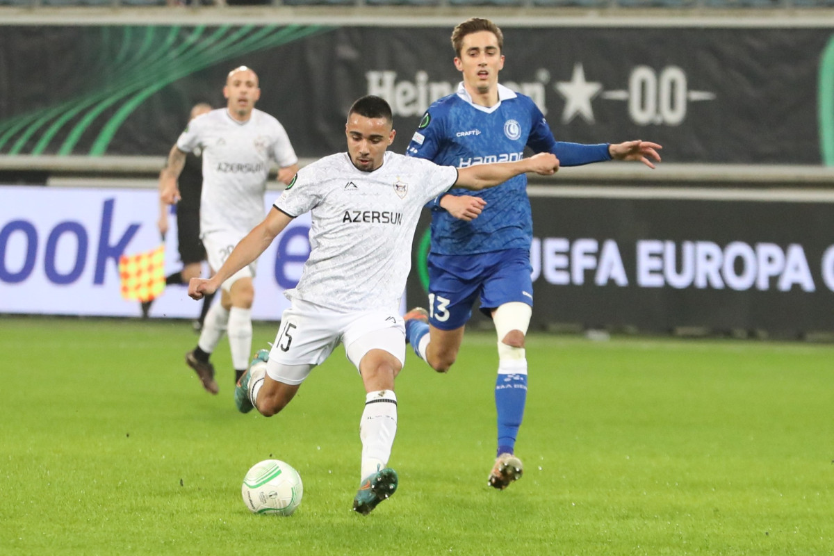 Azerbaijani Qarabag FC lost to the Belgian Gent in UEFA Conference League