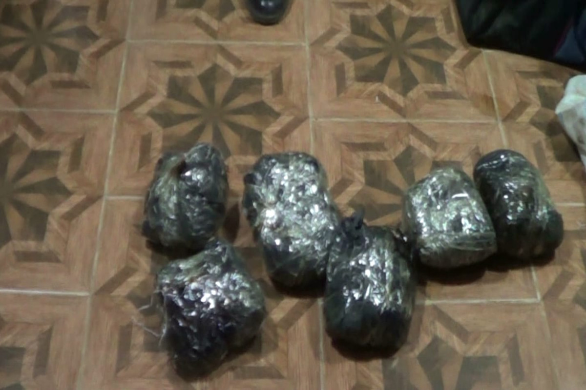 Masallı sakinlərindən 9 kq heroin götürülüb