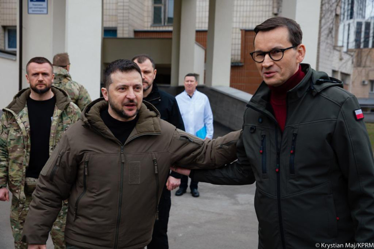 Премьер-министр Польши встретился с Зеленским в Киеве-ОБНОВЛЕНО 