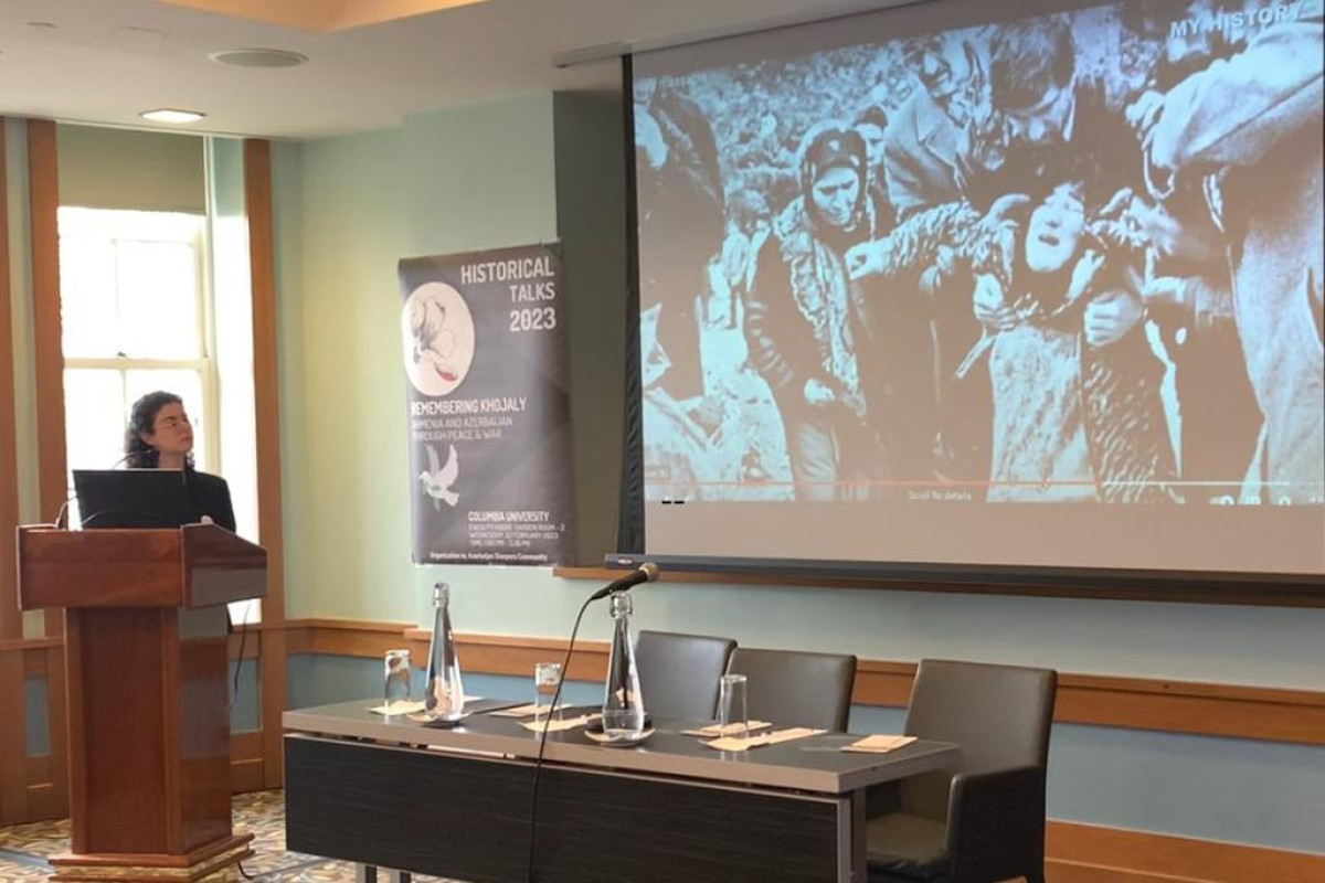 ABŞ-ın Kolumbiya Universitetində Xocalı soyqırımına həsr olunmuş konfrans keçirilib