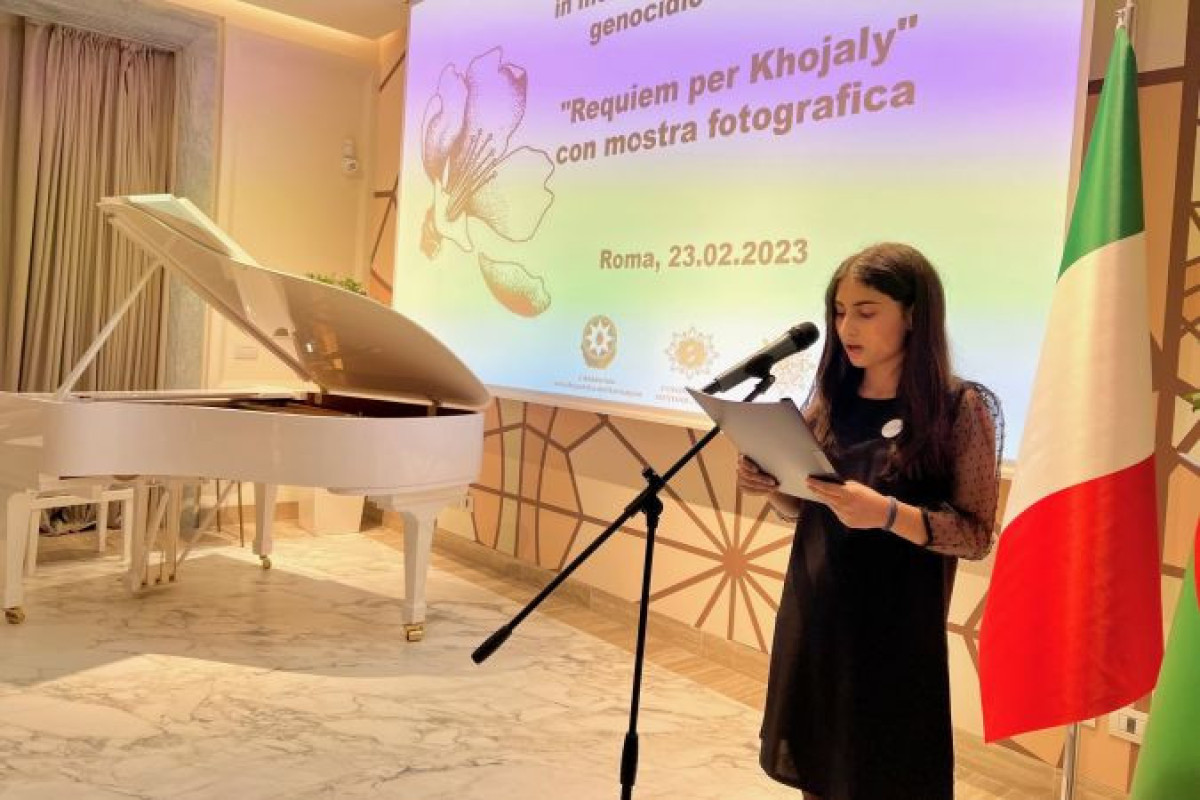Rome remembers Khojaly genocide victims-PHOTO 
