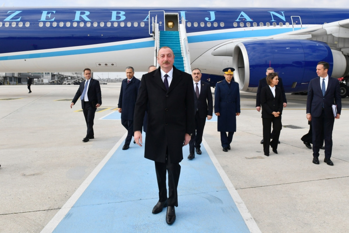 President Ilham Aliyev is in Türkiye for working visit