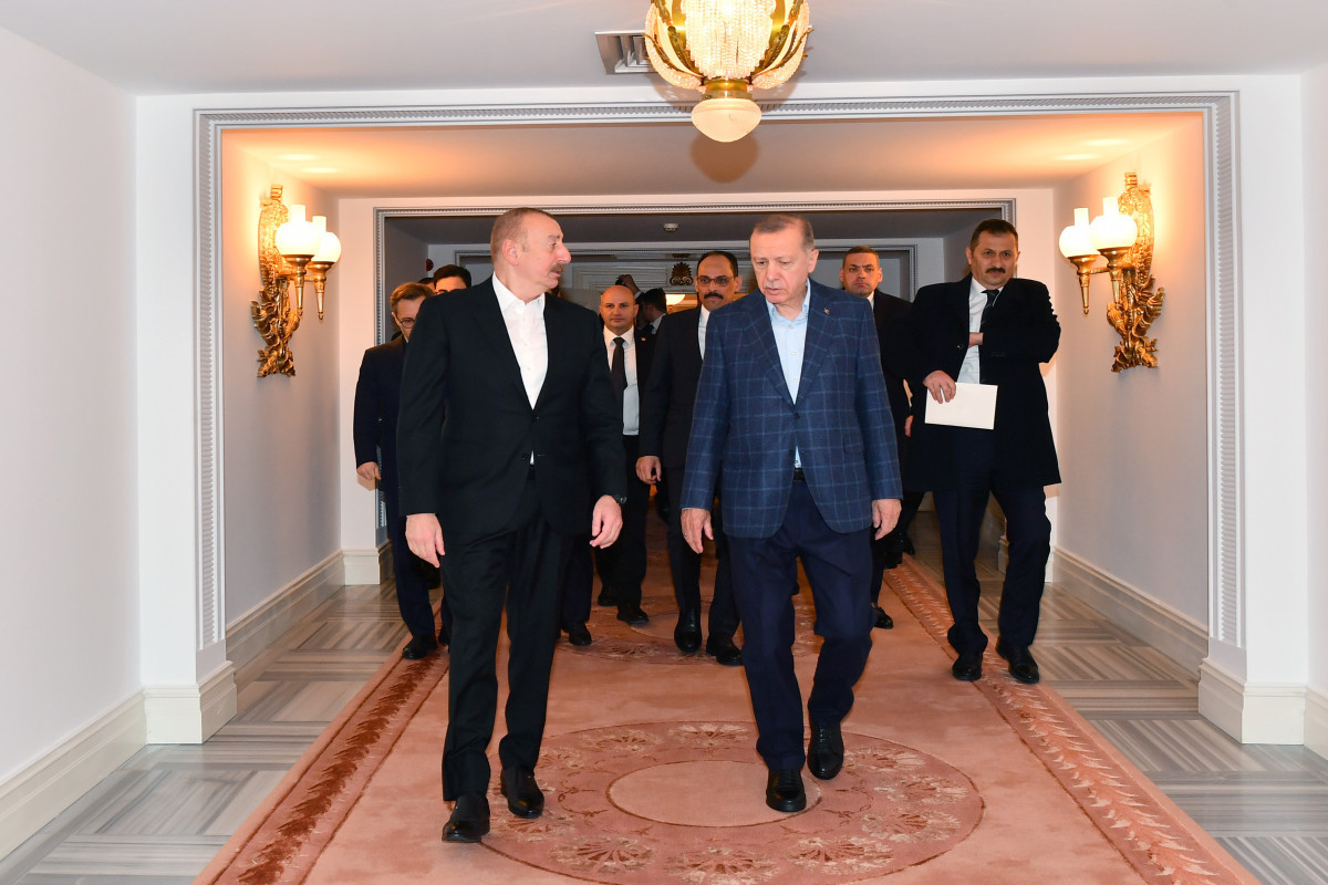 В Стамбуле состоялась встреча  Президента Ильхама Алиева  с Президентом Турции Реджепом Тайипом Эрдоганом-ОБНОВЛЕНО -1 