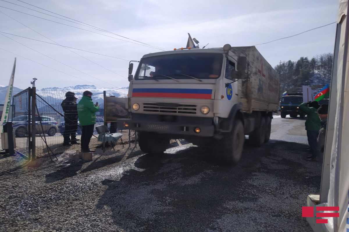 One more convoy belonging to RPC unimpededly passed through Azerbaijan