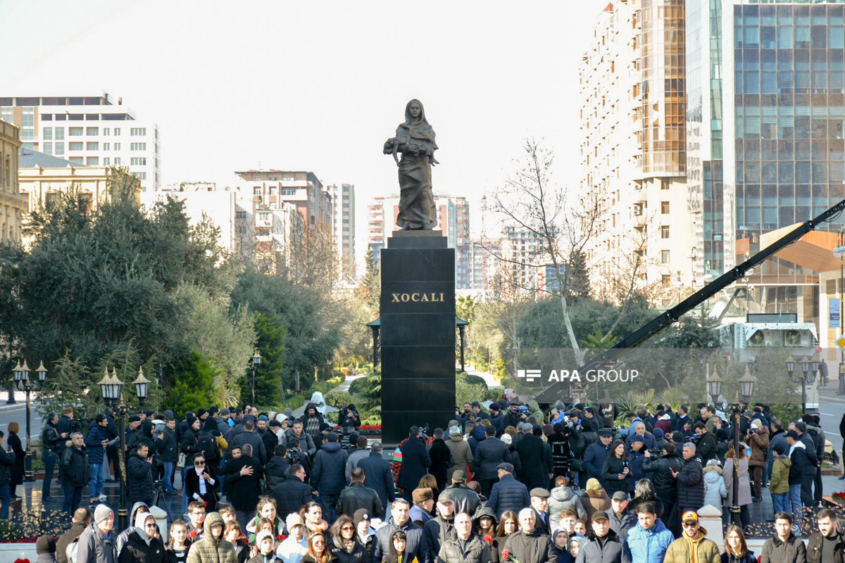 People of Azerbaijan commemorate the victims of the Khojaly genocide-PHOTO 