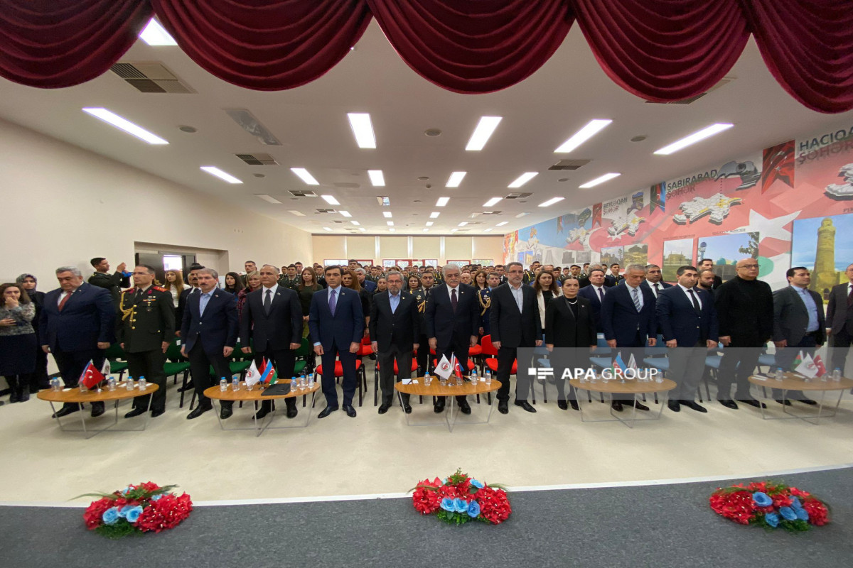 Ankarada “Qədərdə və kədərdə çiyin-çiyinə” adlı konfrans keçirilib  - FOTO 