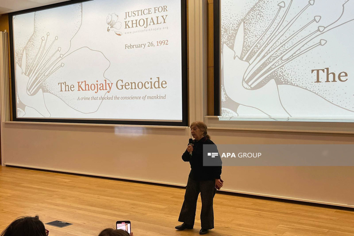 В Лондоне прошло мероприятие, посвящённое 31-ой годовщине Ходжалинского геноцида-ФОТО 