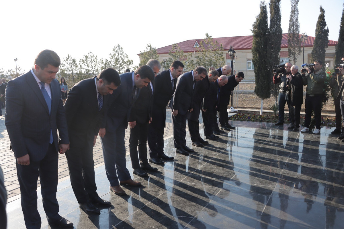 В Гяндже прошла церемония памяти жертв Ходжалинского геноцида-ФОТО 