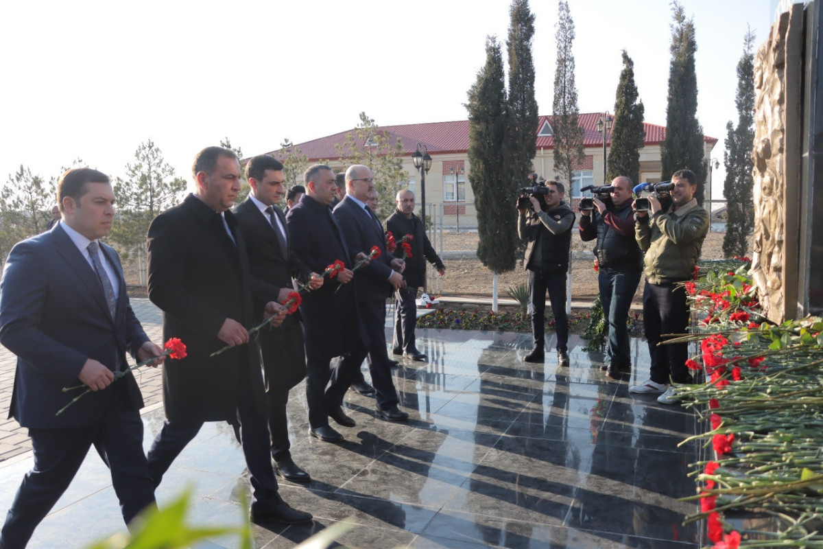 В Гяндже прошла церемония памяти жертв Ходжалинского геноцида-ФОТО 