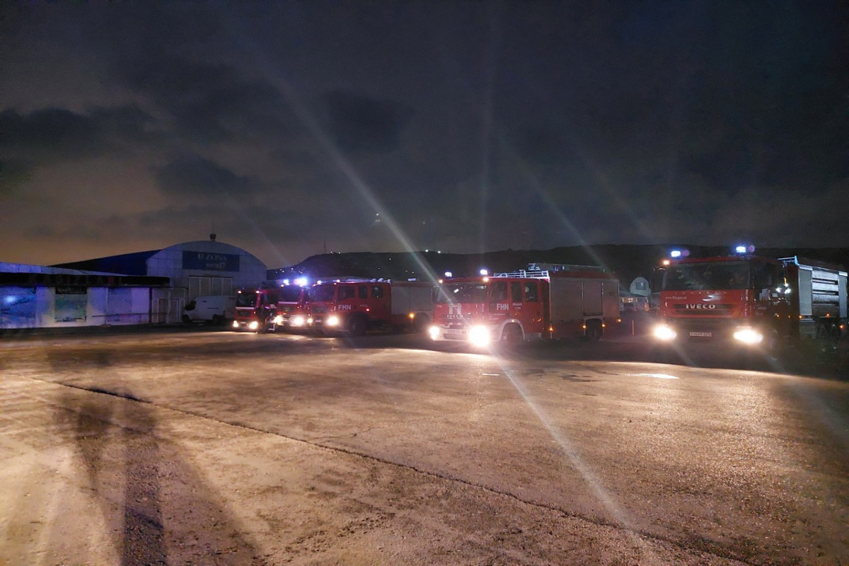 Госслужба провела пожарно-тактические учения в торговом центре «Садарак»-ВИДЕО 