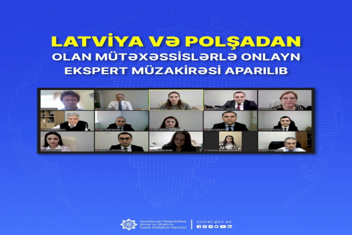 Əməyin mühafizəsi və təhlükəsizliyi üzrə standartların hazırlanması müzakirə edilib