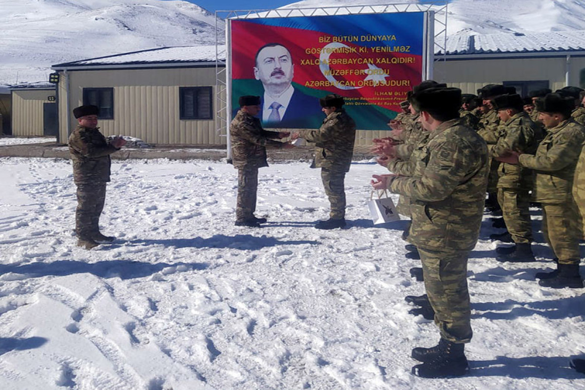Проведены встречи с военнослужащими, несущими службу на освобожденных территориях Азербайджана - ФОТО 