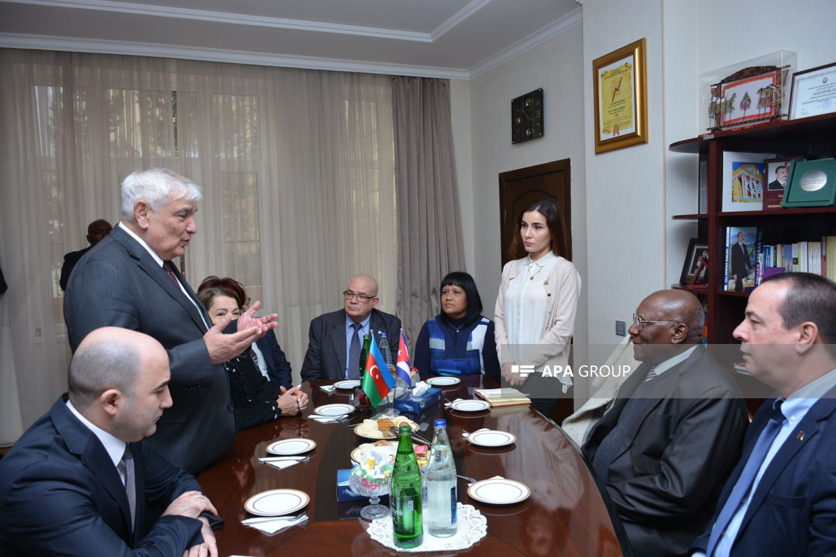 Kuba vitse-prezidenti ilə ADU-da görüş olub - FOTO 
