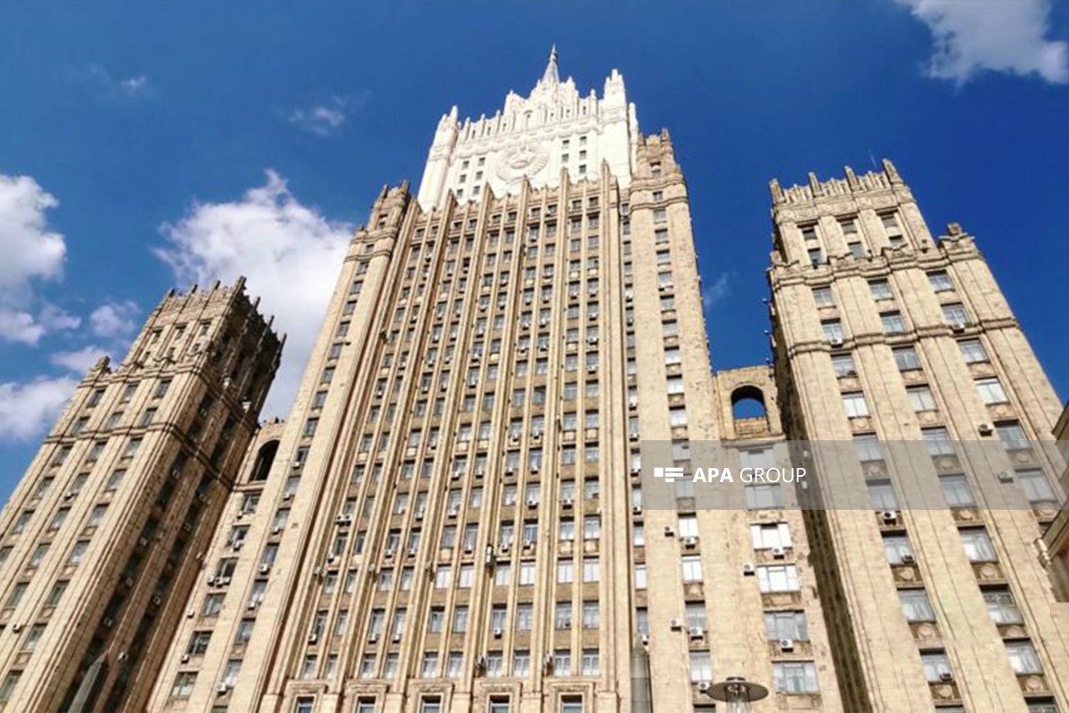 Russian MFA: Regular dialogue is conducted with Azerbaijan at the highest level