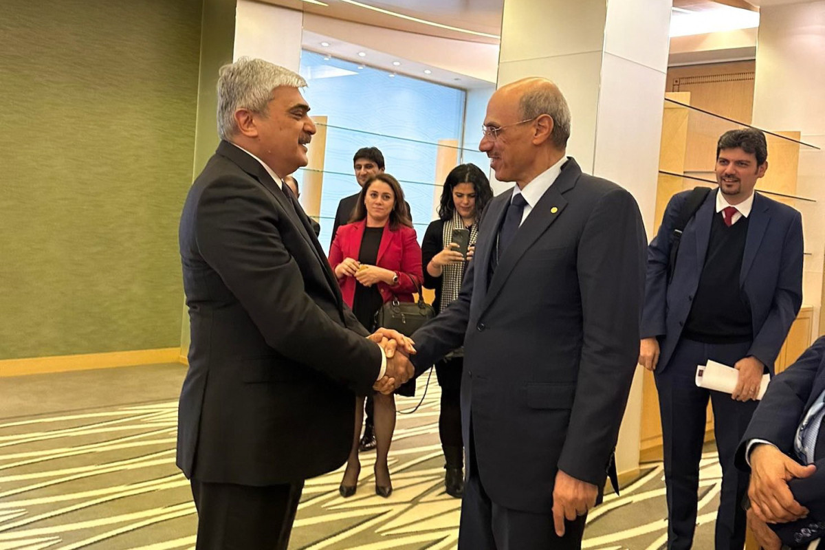 Samir Şərifov İslam İnkişaf Bankı Qrupunun prezidenti ilə görüşüb