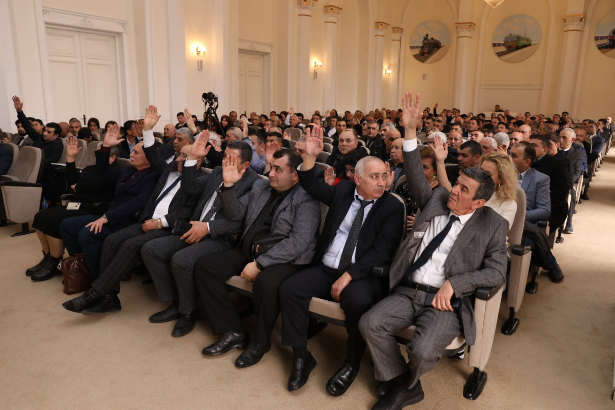 Azərbaycan Dəmiryolçularının Həmkarlar İttifaqı Respublika Komitəsinin Plenumu keçirilib