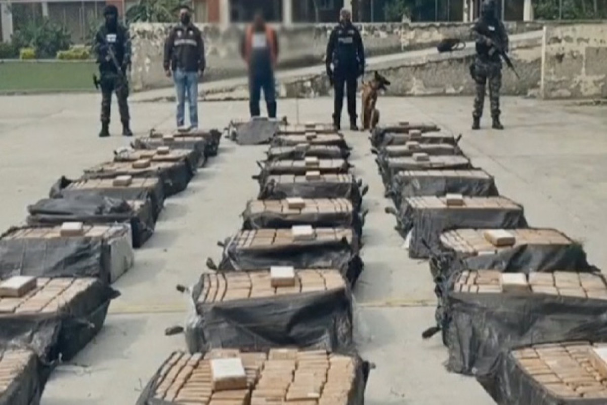 Полиция Эквадора изъяла почти 9 тонн кокаина, направлявшегося в Бельгию