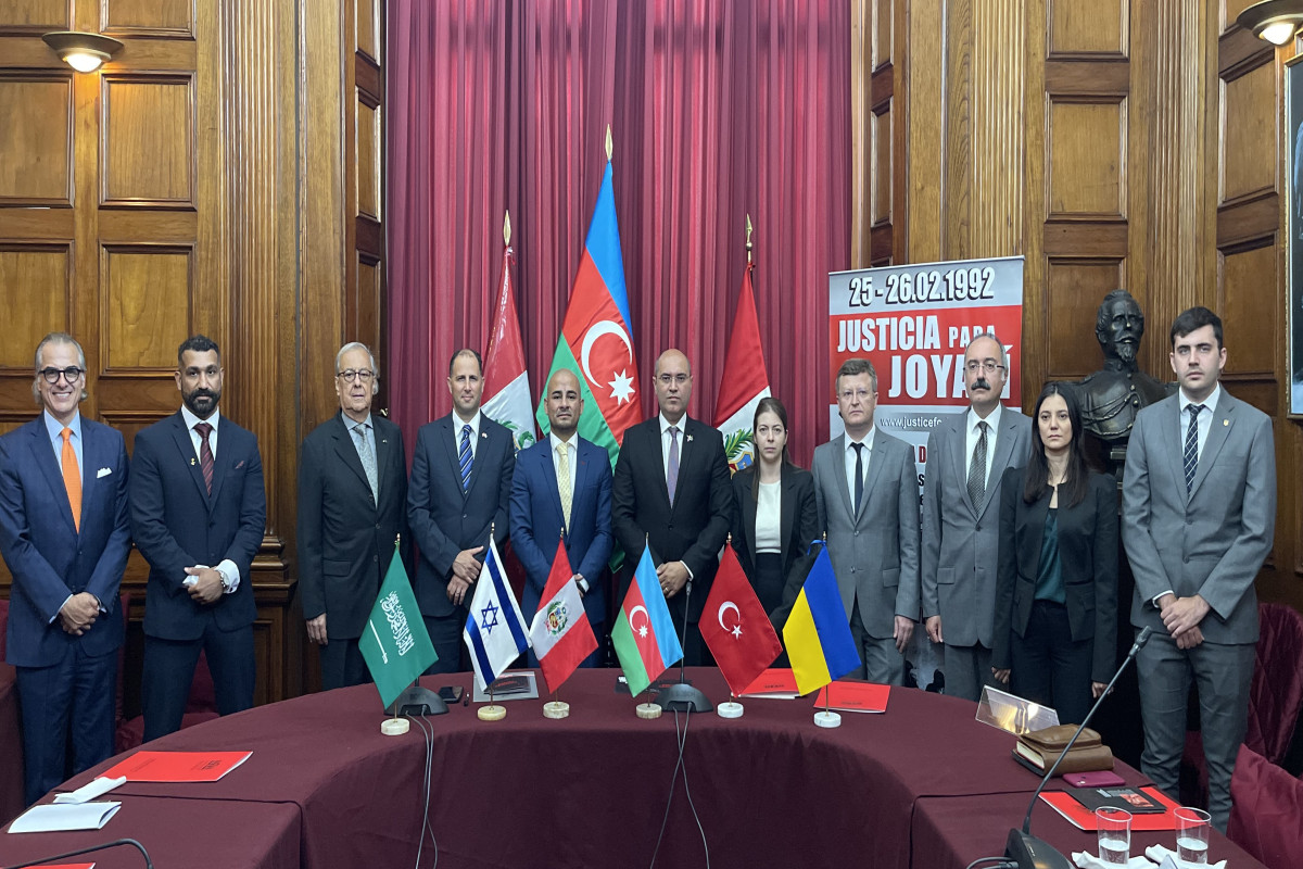 Peru Konqresində Xocalı soyqırımı anılıb