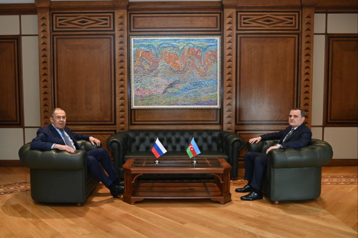 Началась встреча глав МИД Азербайджана и России в расширенном составе - ОБНОВЛЕНО-1 