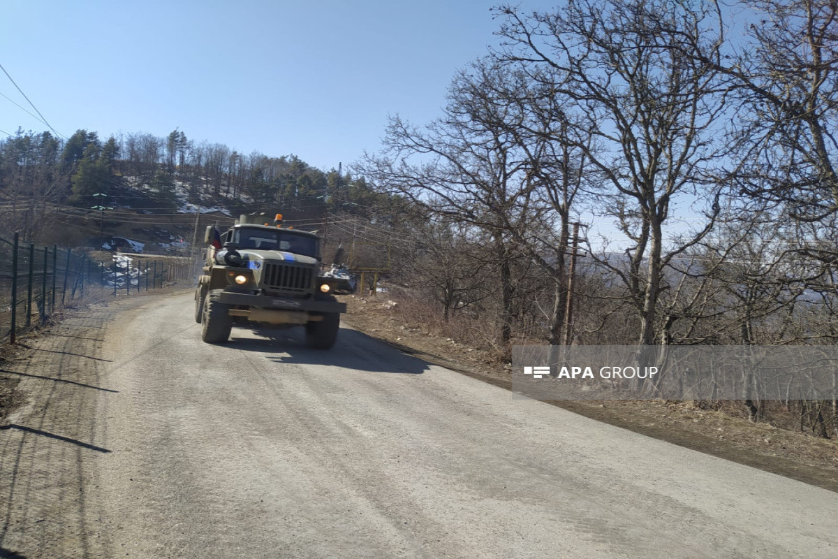 Laçın-Xankəndi yolundan RSK-nın daha bir maşın karvanı maneəsiz keçib - FOTO  - YENİLƏNİB-3 