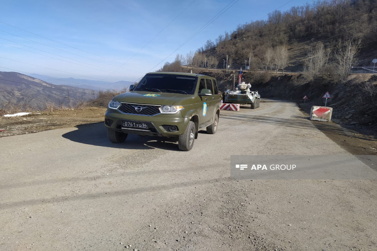 One more vehicles belonging to RPC unimpededly passed through Azerbaijan's Lachin-Khankandi road today-PHOTO -UPDATED- 