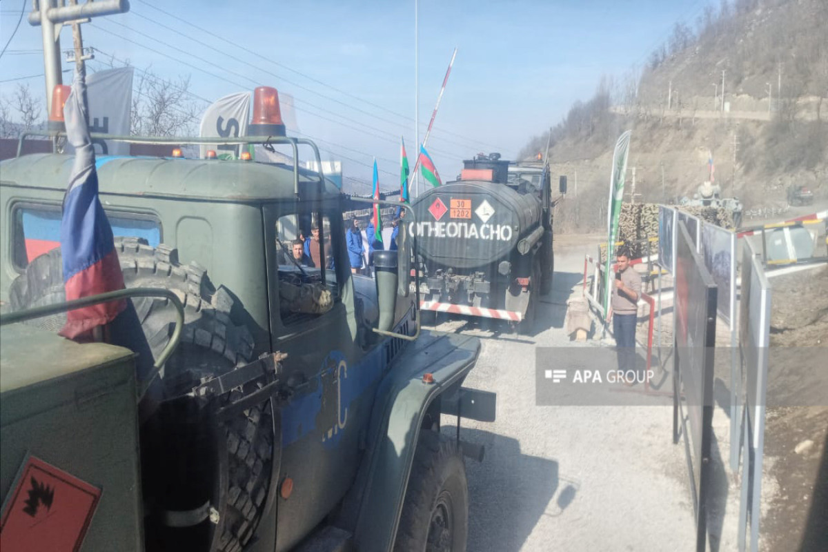 One more vehicles belonging to RPC unimpededly passed through Azerbaijan's Lachin-Khankandi road today-PHOTO -UPDATED- 