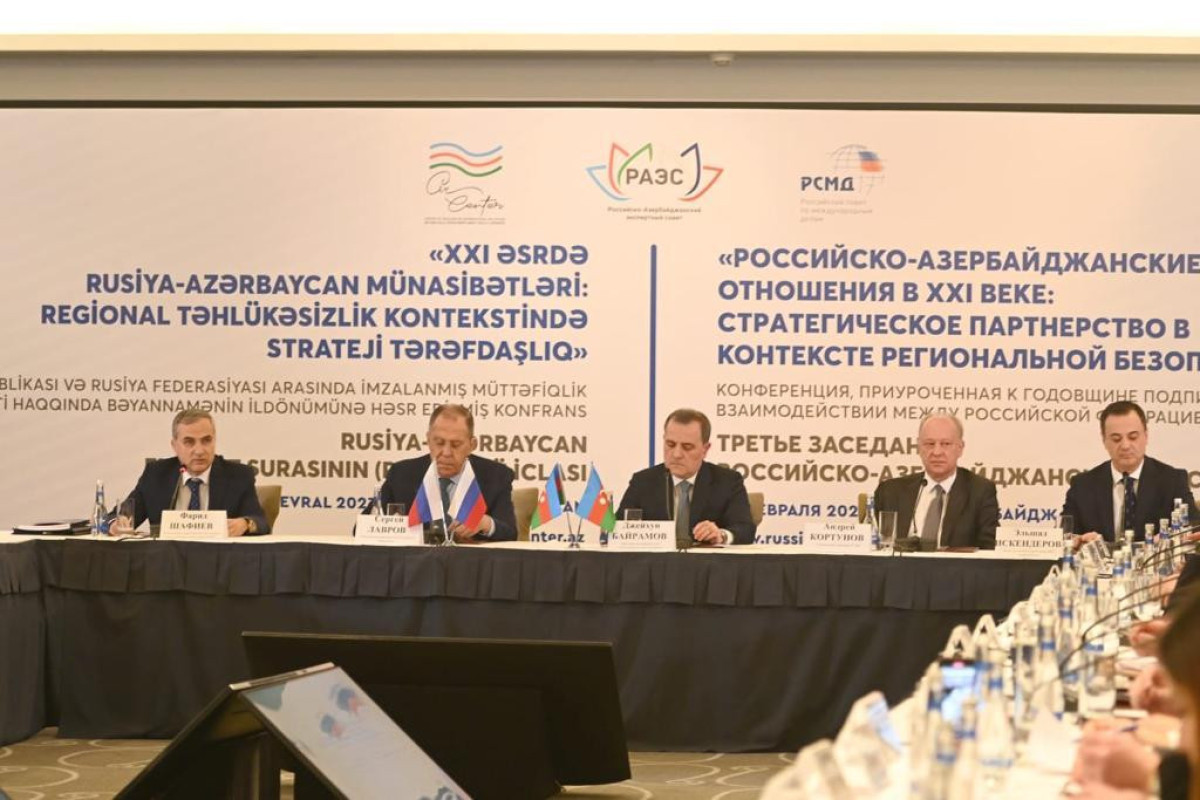 Communique adopted at the meeting of the Russia-Azerbaijan Expert Council