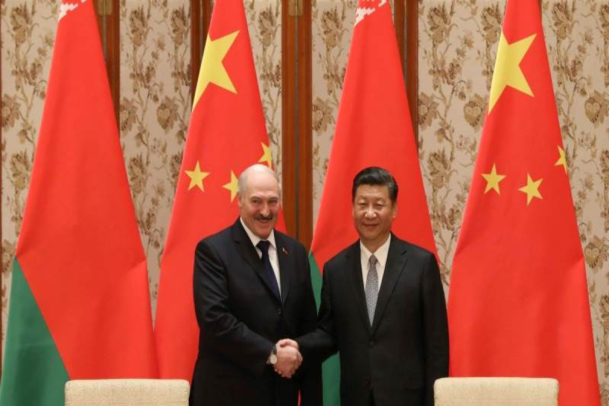 Alexander Lukashenko, Belarus' President and Xi Jinping, Chinese President