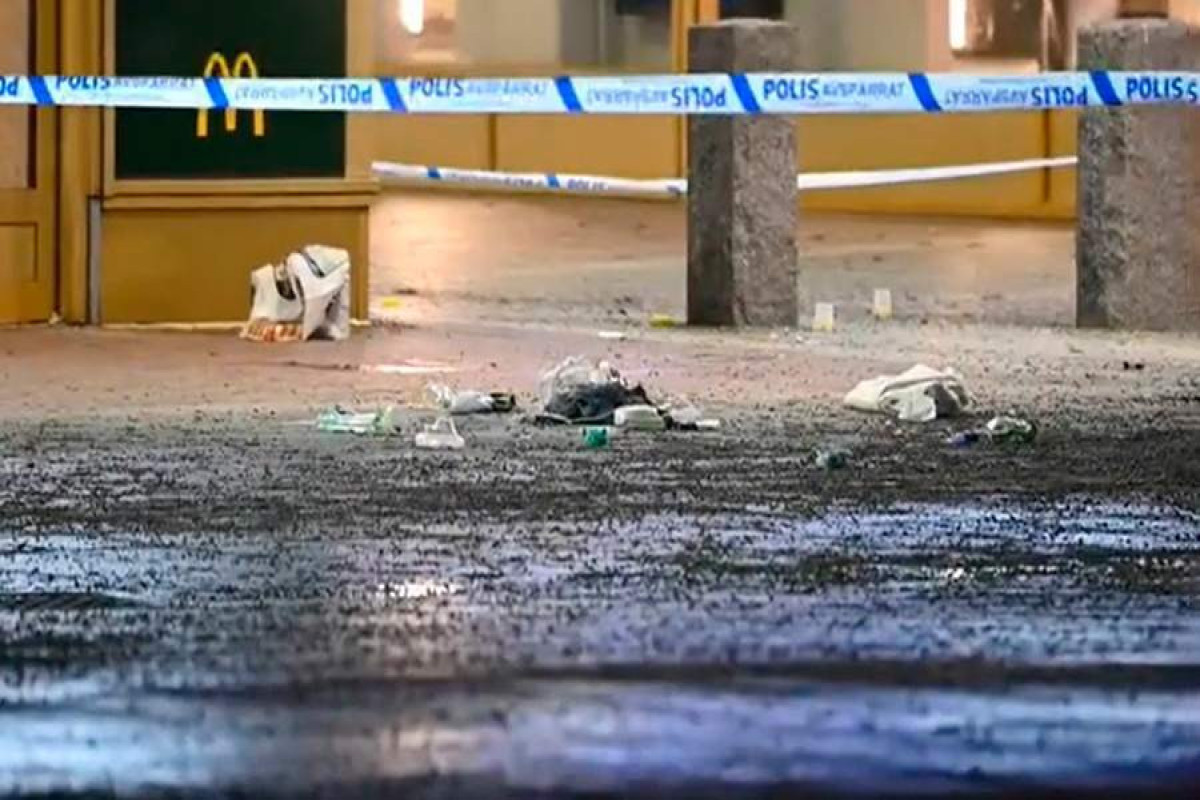 Stokholmda atışma nəticəsində bir nəfər ölüb, iki nəfər yaralanıb