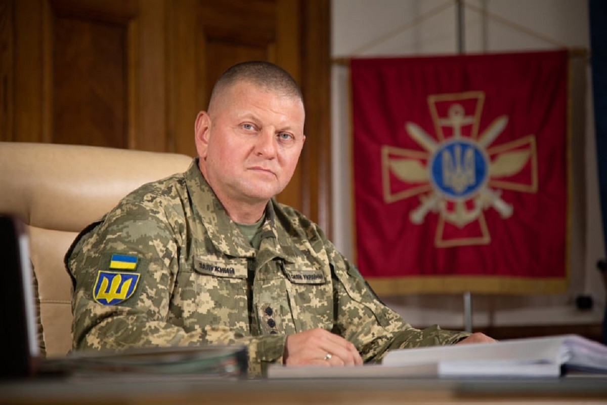 Commander-in-Chief of the Armed Forces of Ukraine Valerii Zaluzhnyi