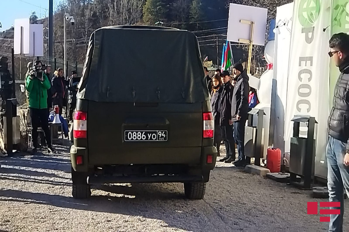 Laçın-Xankəndi yolunda aksiya keçirilən yerdən RSK-nın ümumilikdə 20 maşını keçid edib  - FOTO  - YENİLƏNİB-3 