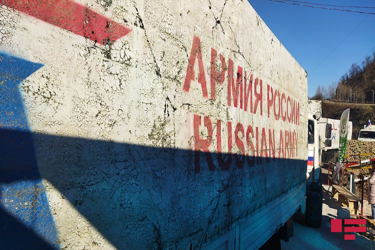 Laçın-Xankəndi yolunda aksiya keçirilən yerdən RSK-nın ümumilikdə 20 maşını keçid edib  - FOTO  - YENİLƏNİB-3 