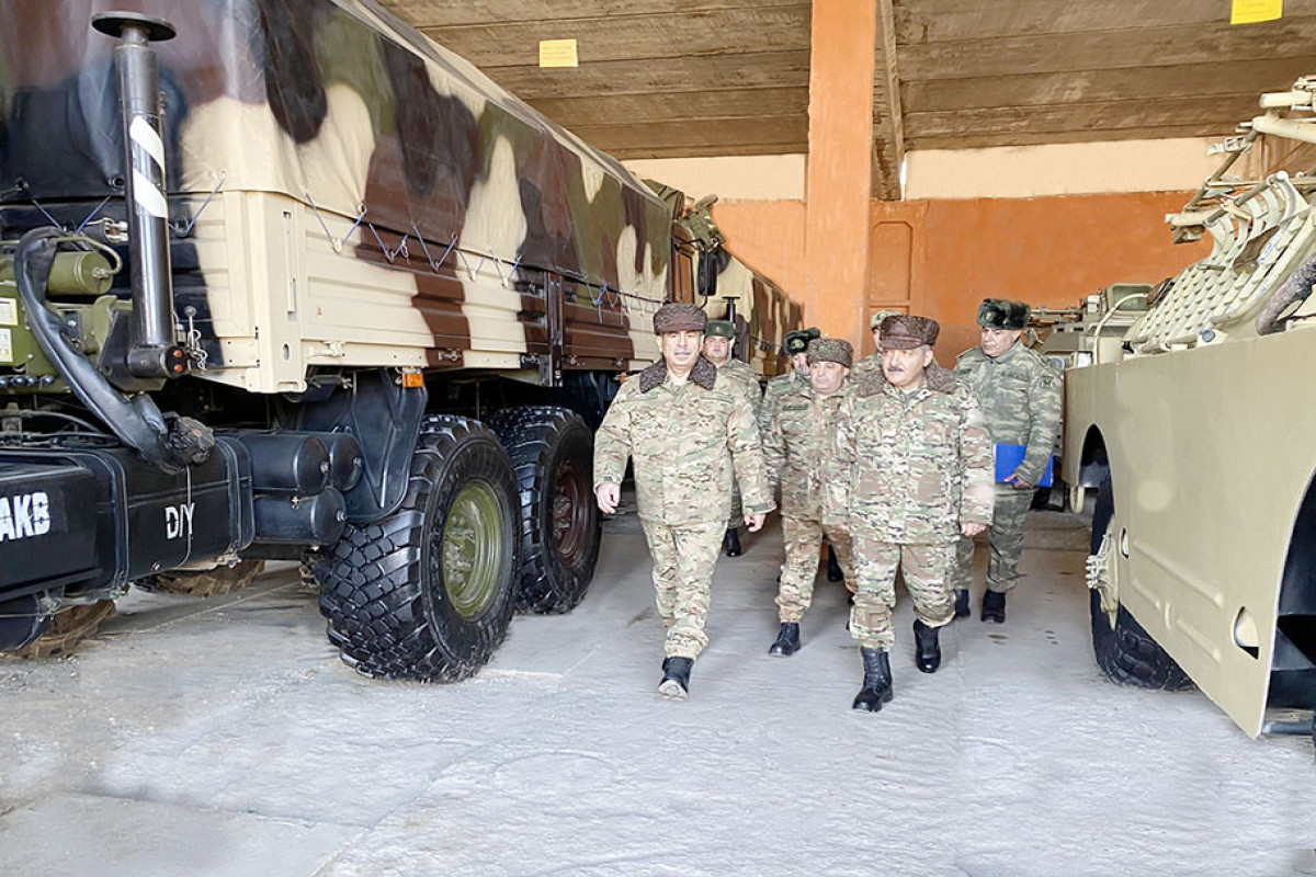 Azerbaijan's MoD inspected combat readiness of mobilization support base-VIDEO 