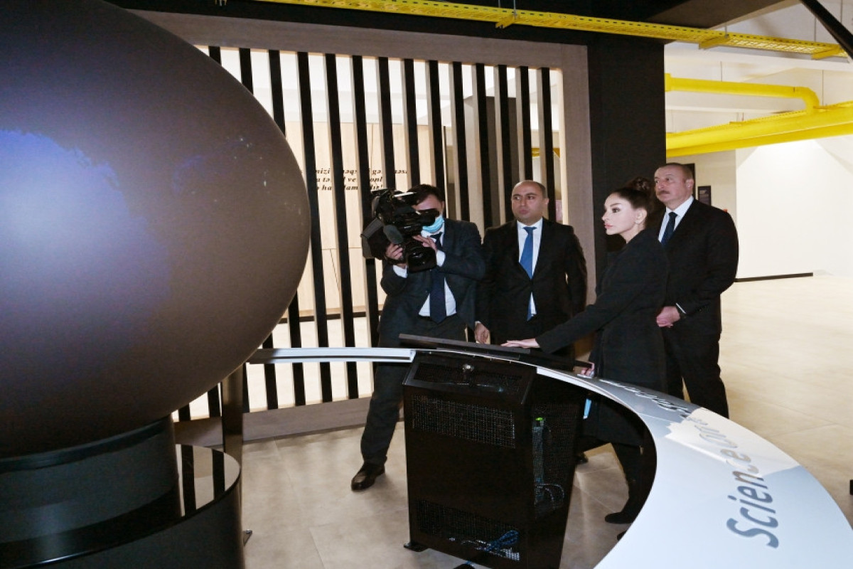 President Ilham Aliyev and First Lady Mehriban Aliyeva attended inauguration of “STEAM Innovation Center” in Baku