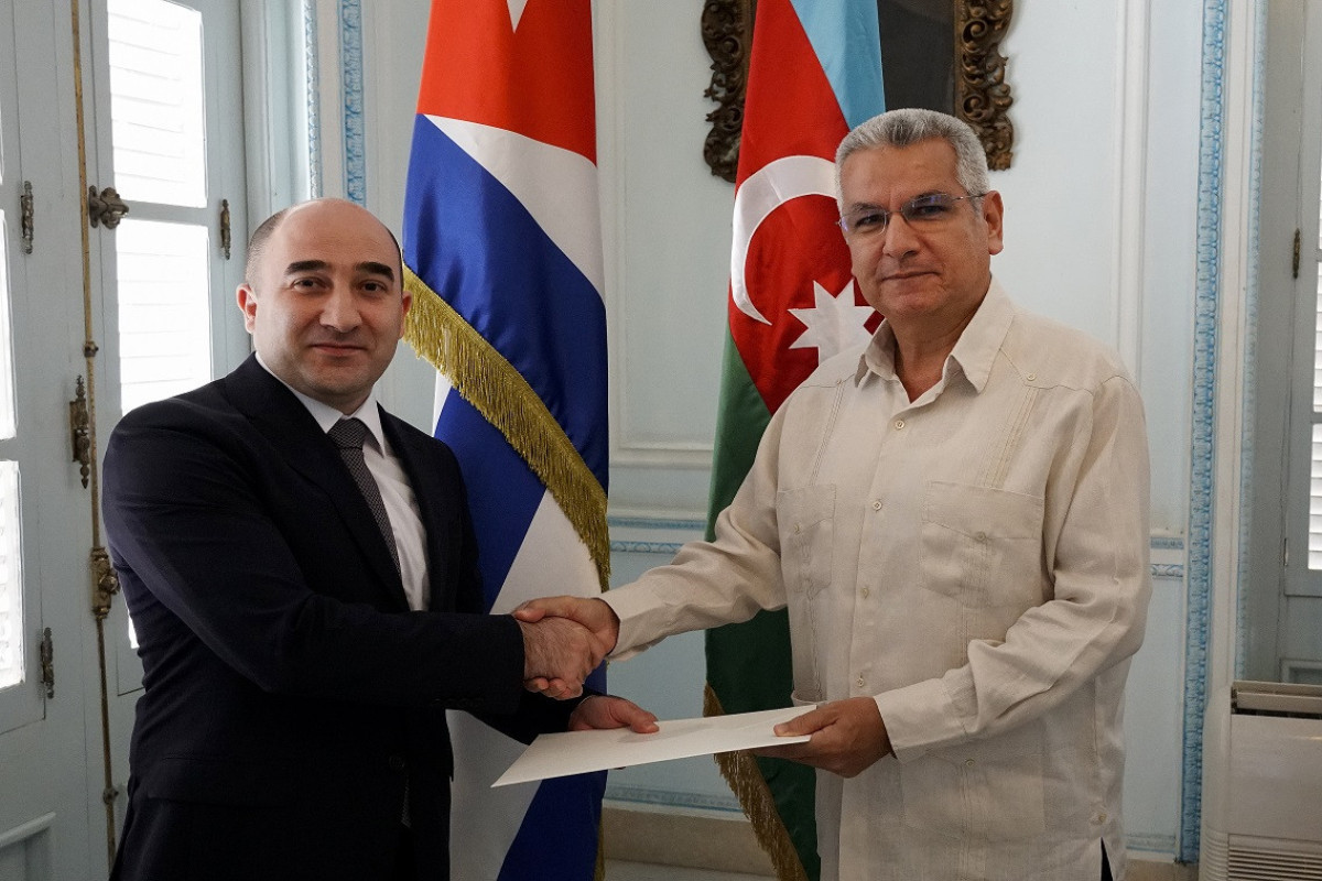 Azerbaijani Ambassador to Cuba presented the copy of the credentials to the deputy head of the MFA