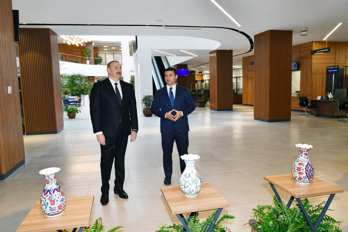 Prezident İlham Əliyev “Bakı KOB evi”nin açılışında iştirak edib