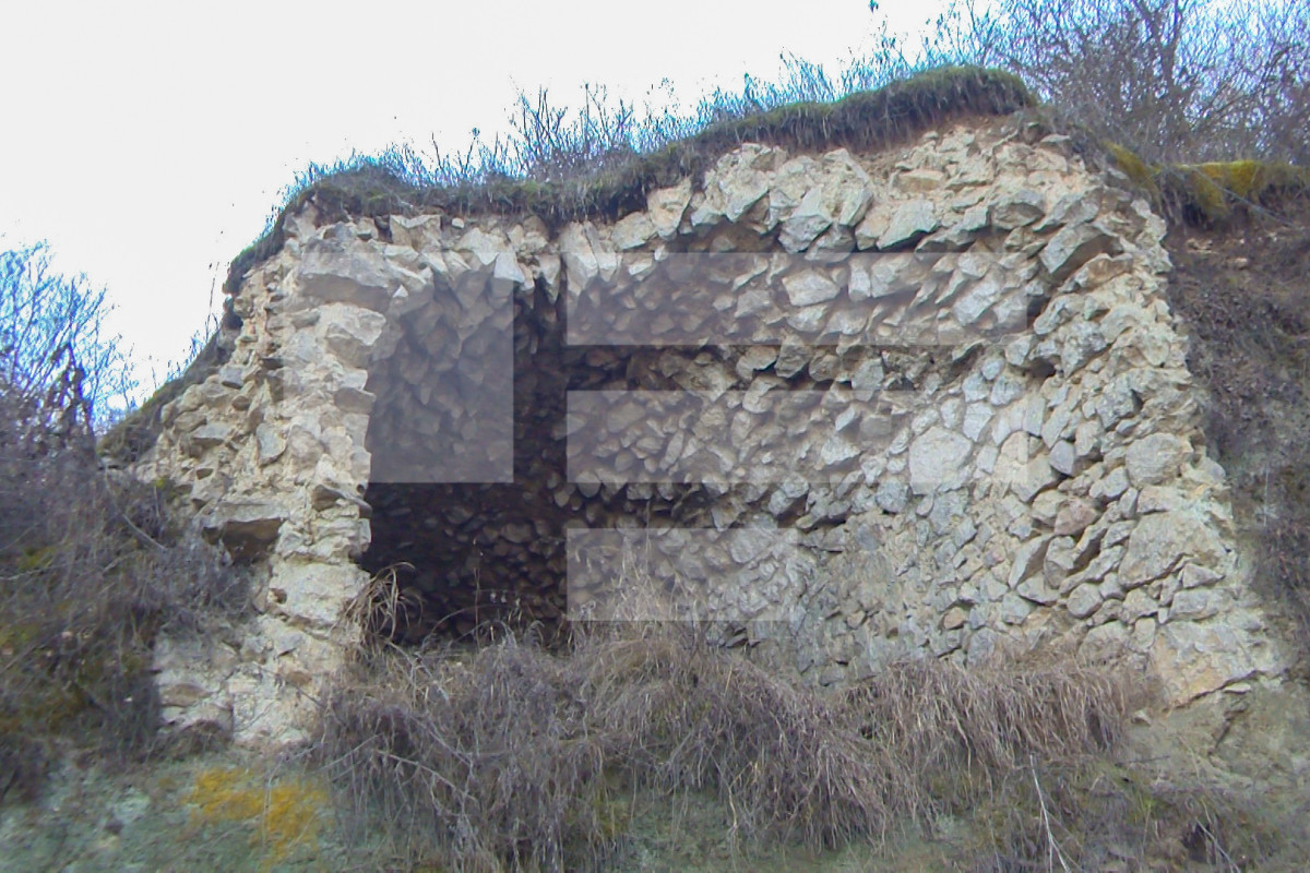 Remains of the Iravan gate of the Shusha fortress-PHOTOLENT 