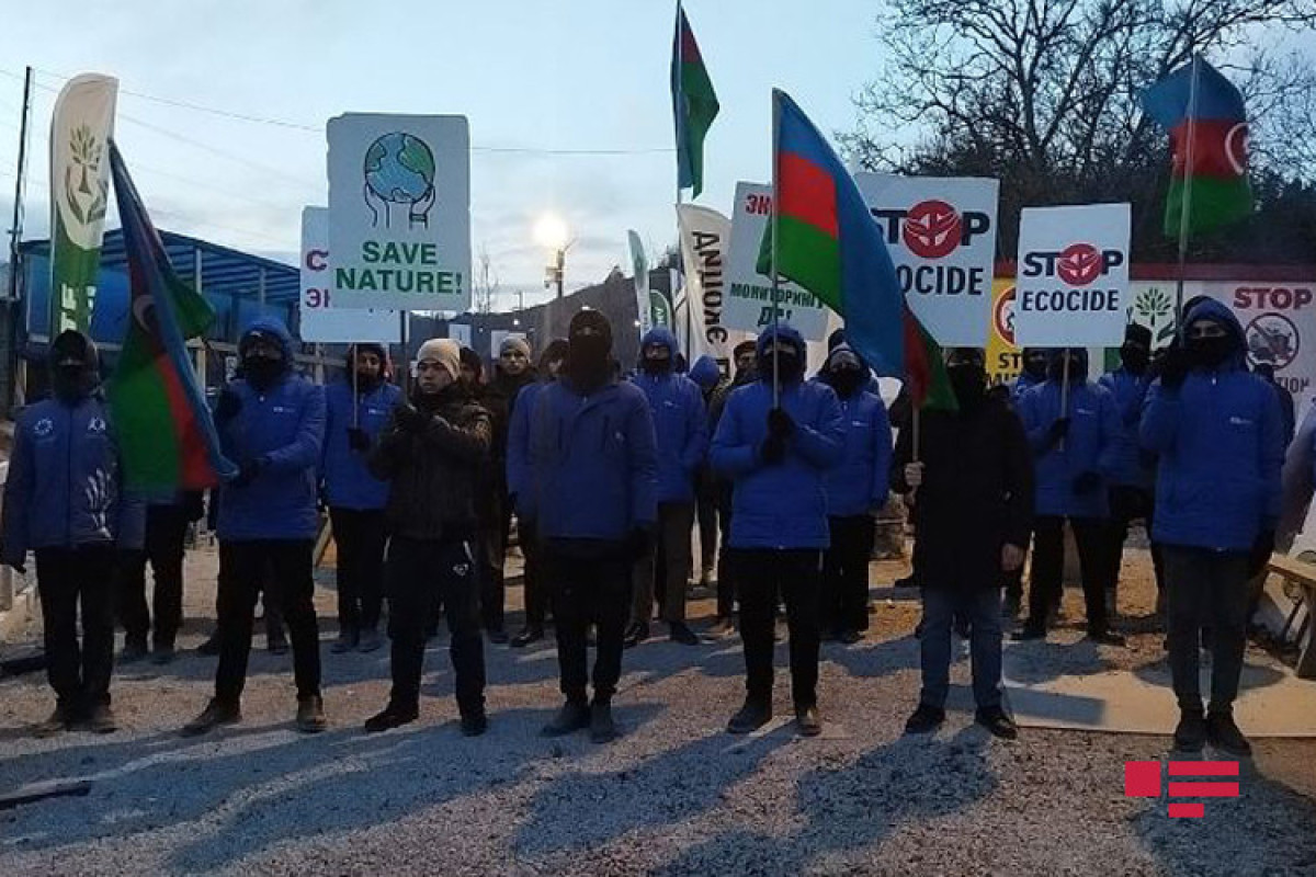 Peaceful protests on Azerbaijan