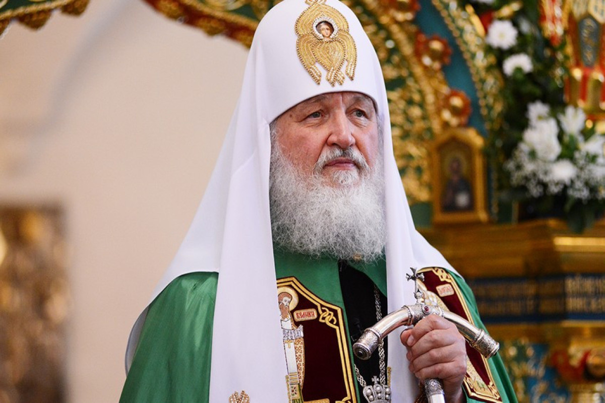 Patriarx Kirill: Ruslar və ukraynalılar vahid xalqdır