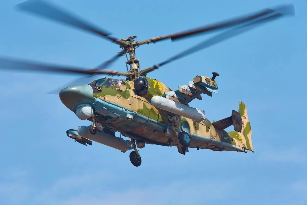 ВСУ уничтожили российский ударно-разведывательный вертолет Ка-52
